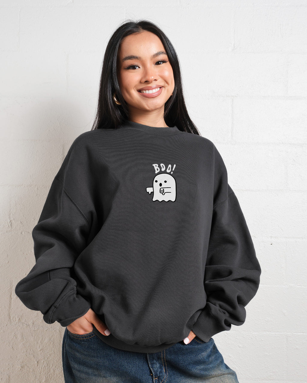 Boo Ghost Sweatshirt product image 1