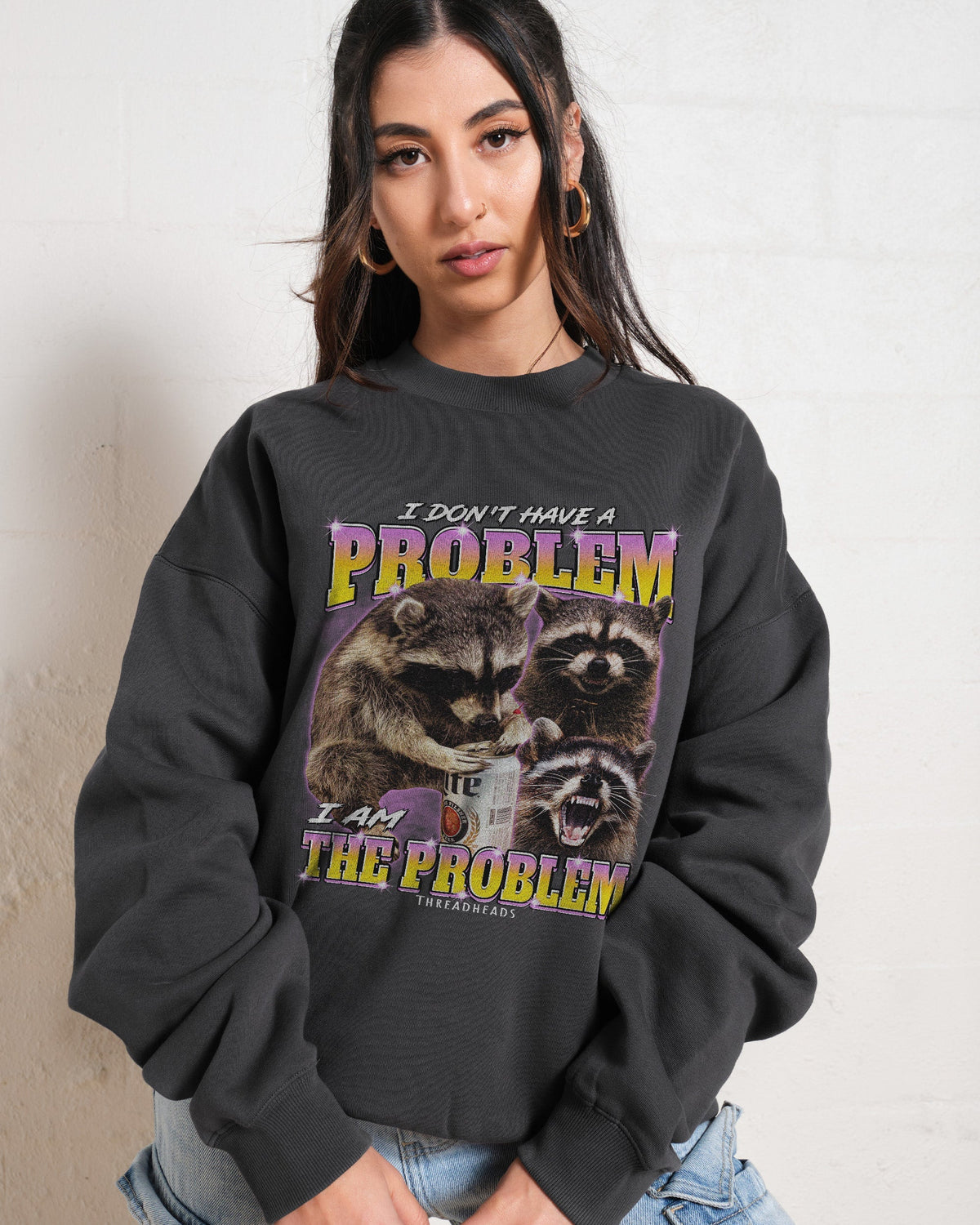 I Am The Problem Sweatshirt product image 4