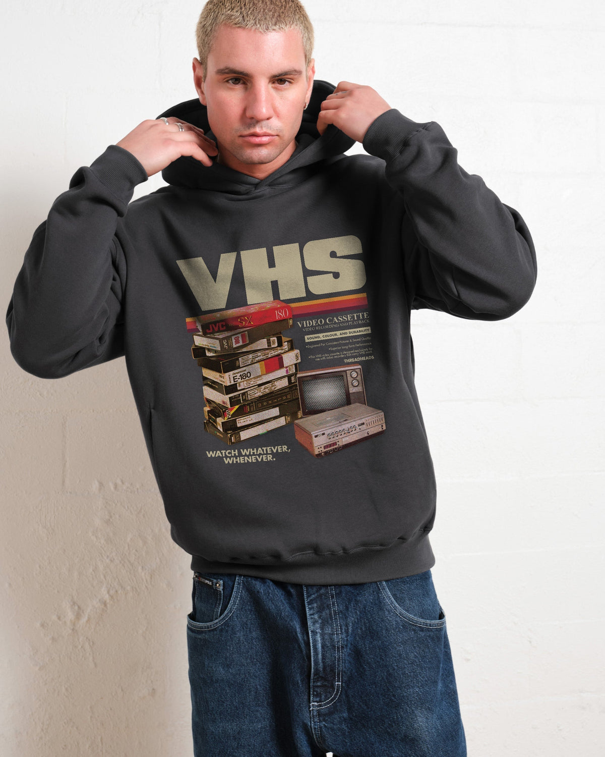 Vintage VHS Tapes Hoodie product image 5