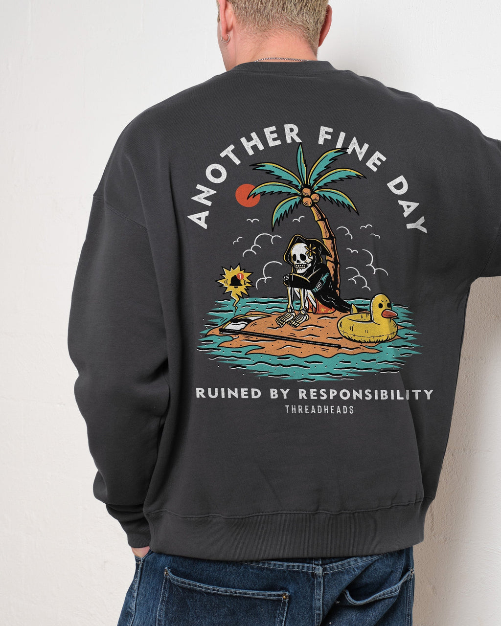 Another Fine Day Front and Back Sweatshirt product image 5