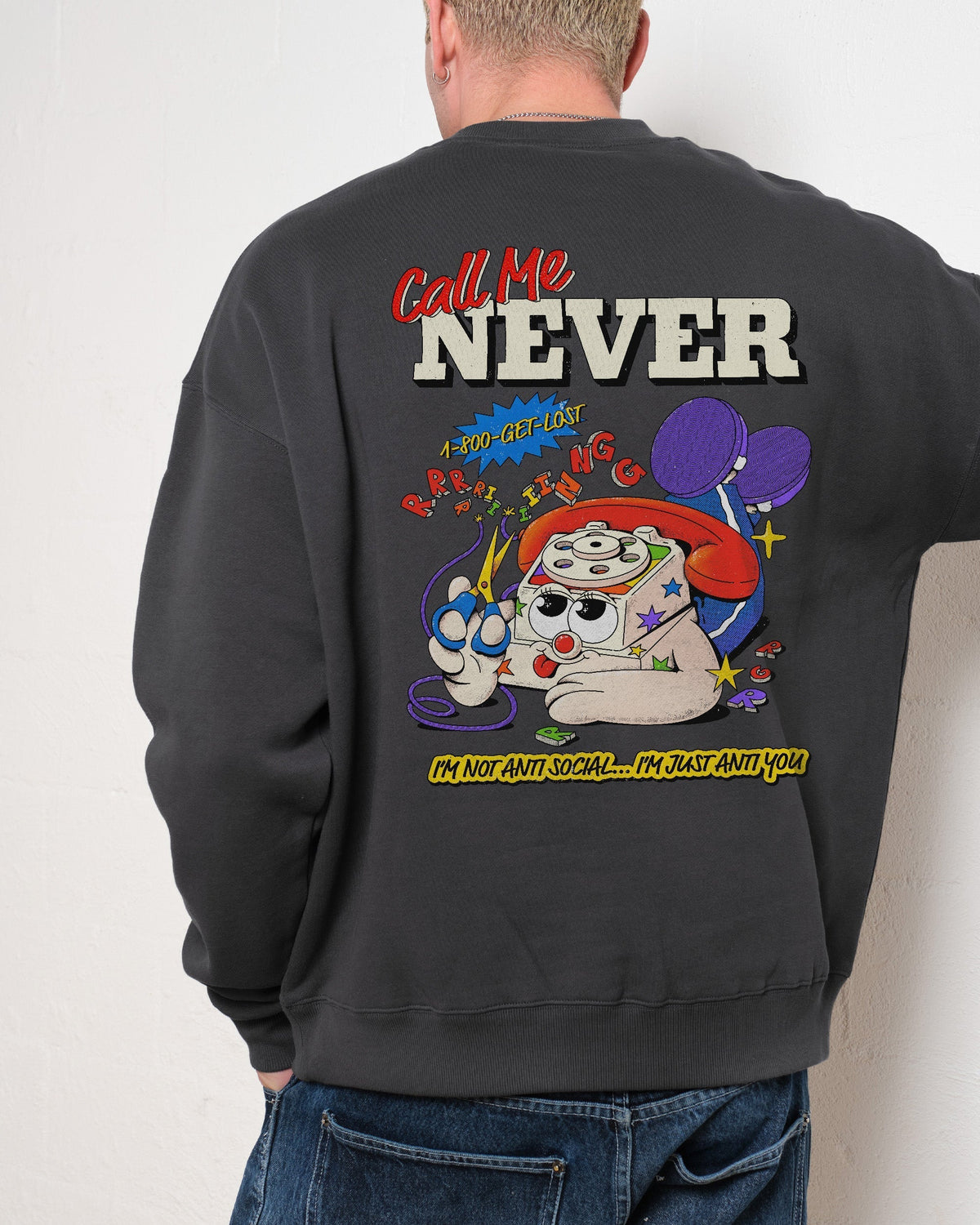 Call Me Never Sweatshirt product image 9