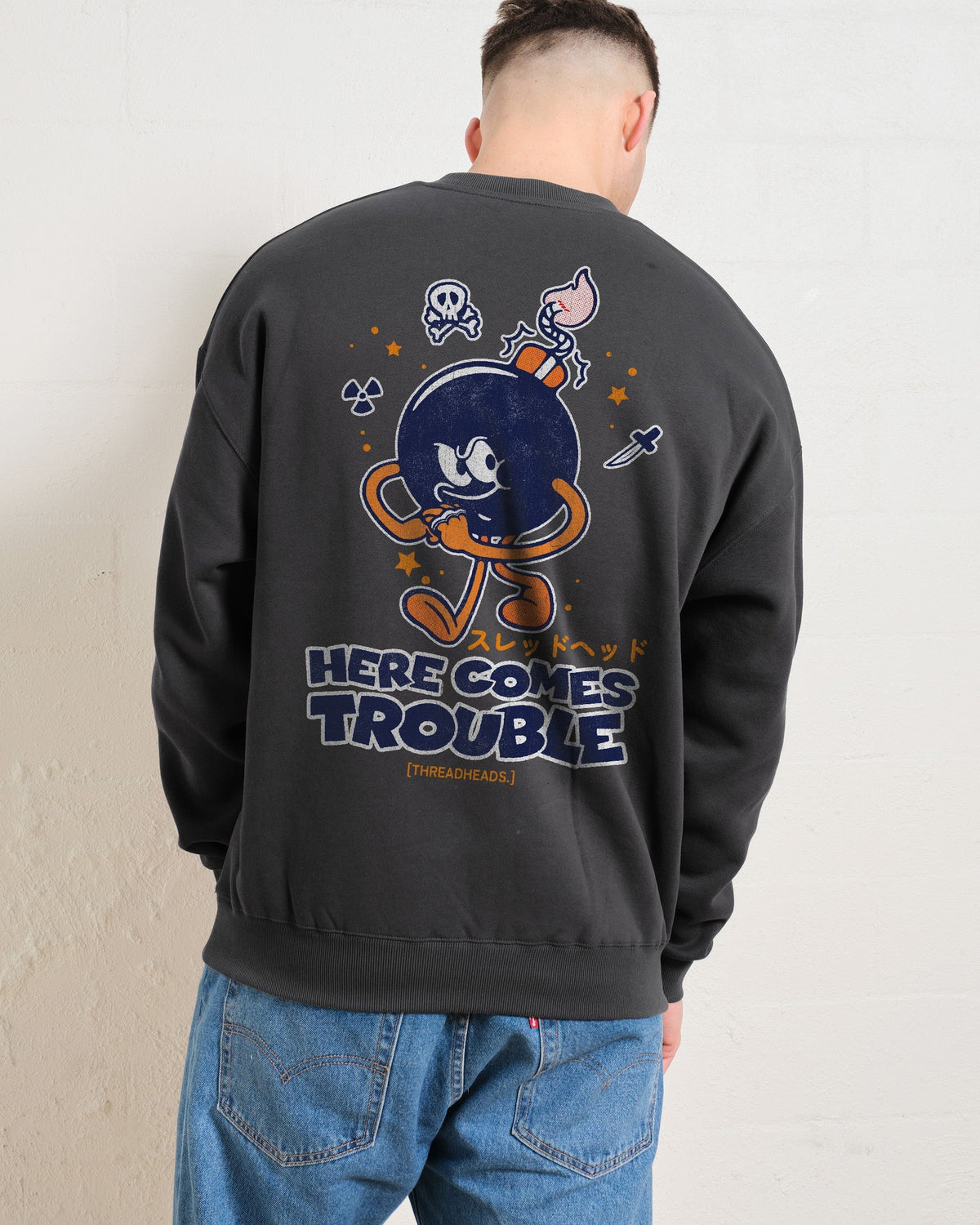 Here Comes Trouble Sweatshirt product image 3