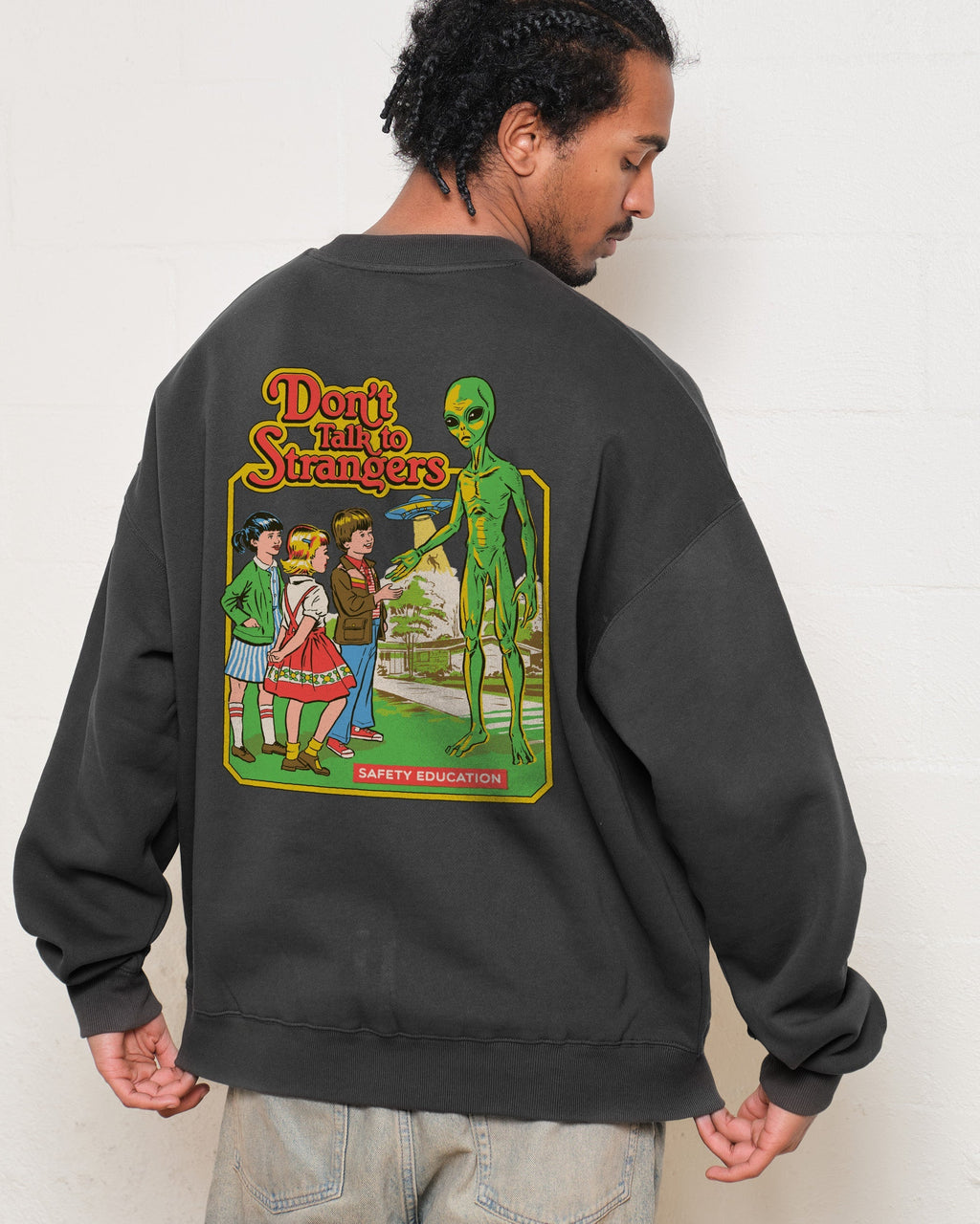 Don't Talk to Strangers Front and Back Sweatshirt product image 5