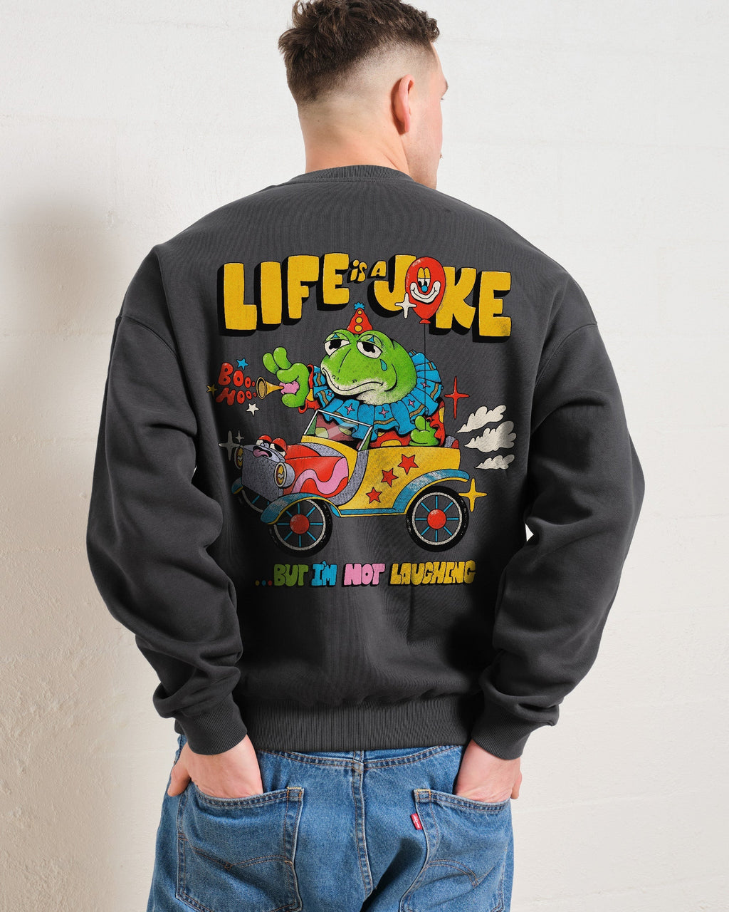 Life is a Joke Sweatshirt product image 5