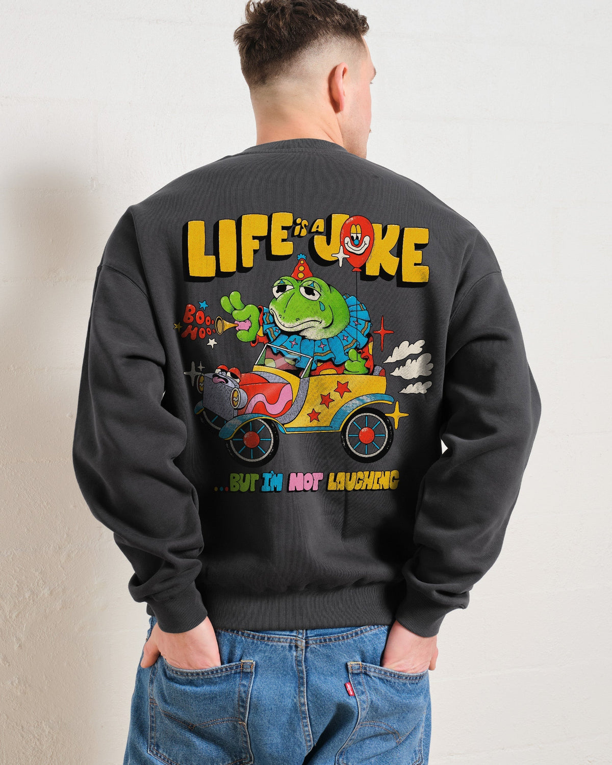 Life is a Joke Sweatshirt product image 5