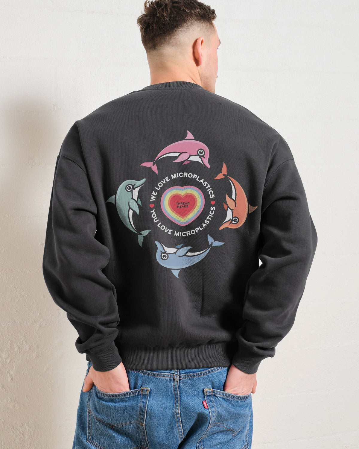 We Love Microplastics Sweatshirt product image 1