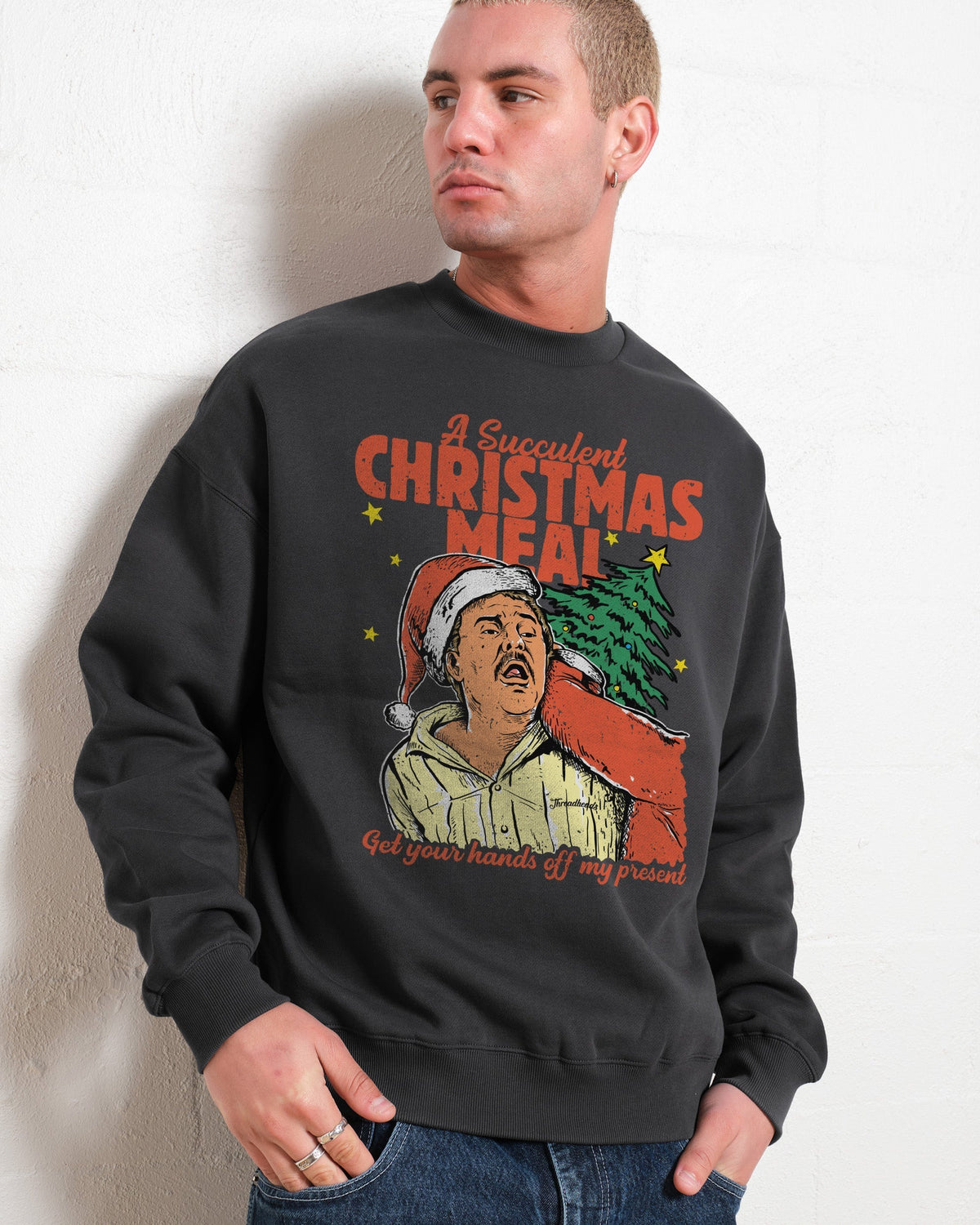 Succulent Christmas Meal Sweatshirt product image 3