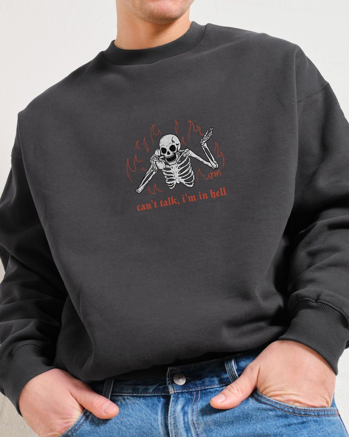Can't Talk In Hell Sweatshirt product image 3