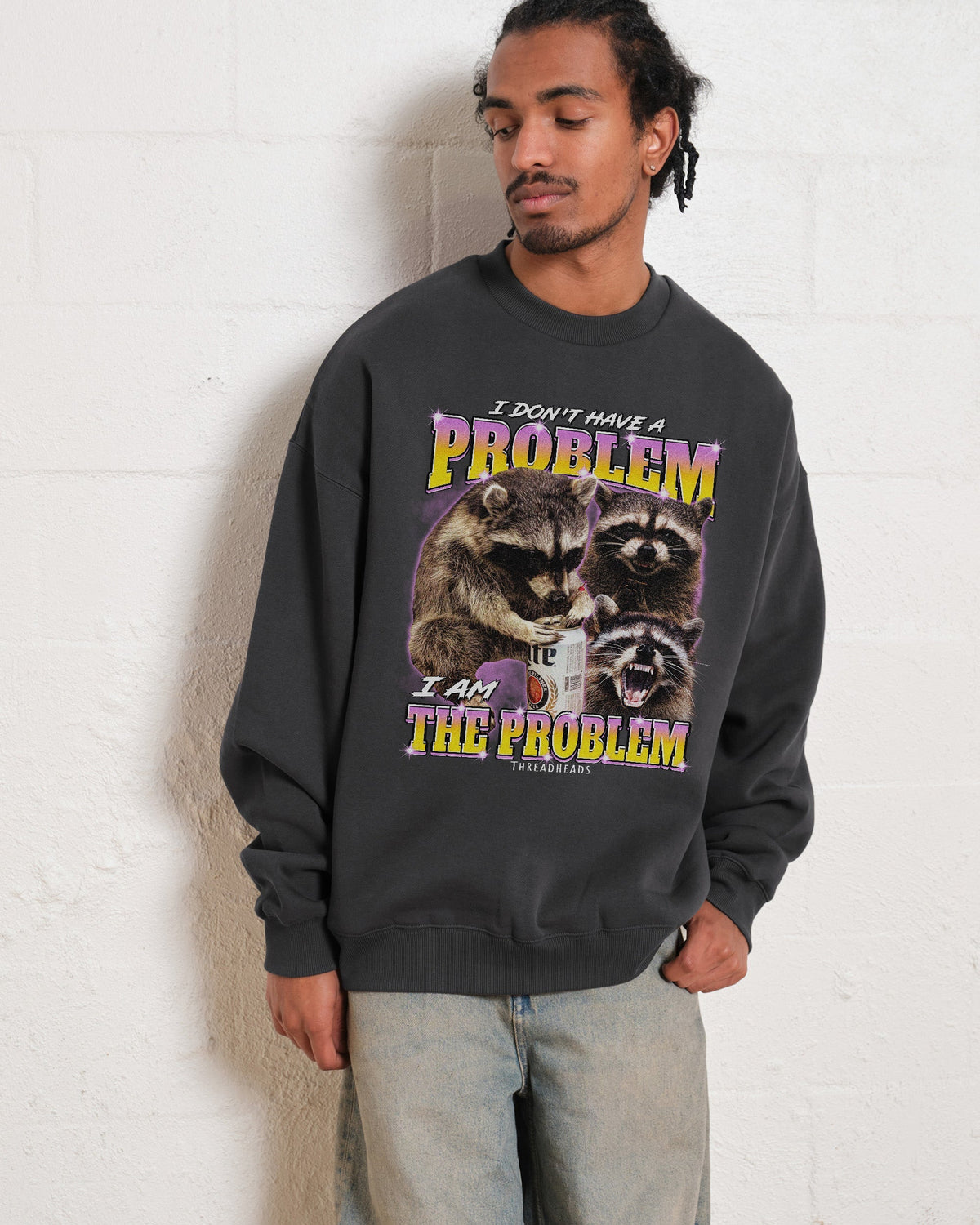 I Am The Problem Sweatshirt product image 3