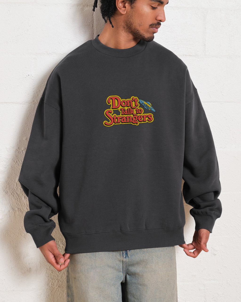 Don't Talk to Strangers Front and Back Sweatshirt product image 6