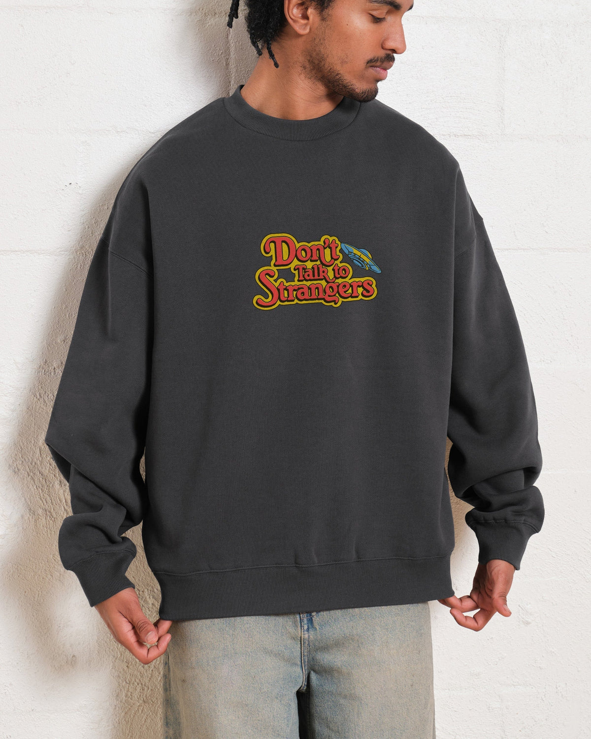 Don't Talk to Strangers Front and Back Sweatshirt product image 6