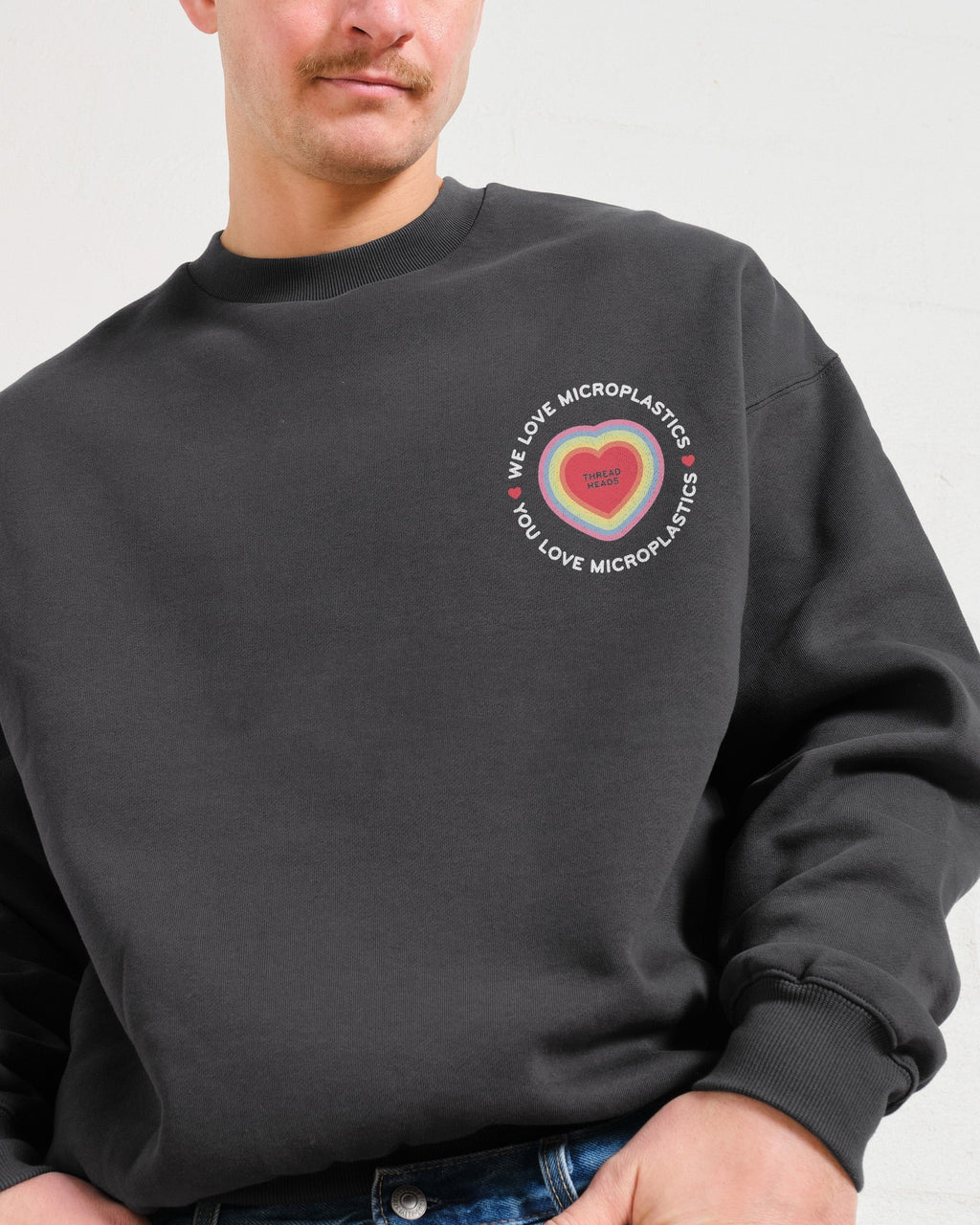 We Love Microplastics Sweatshirt product image 2