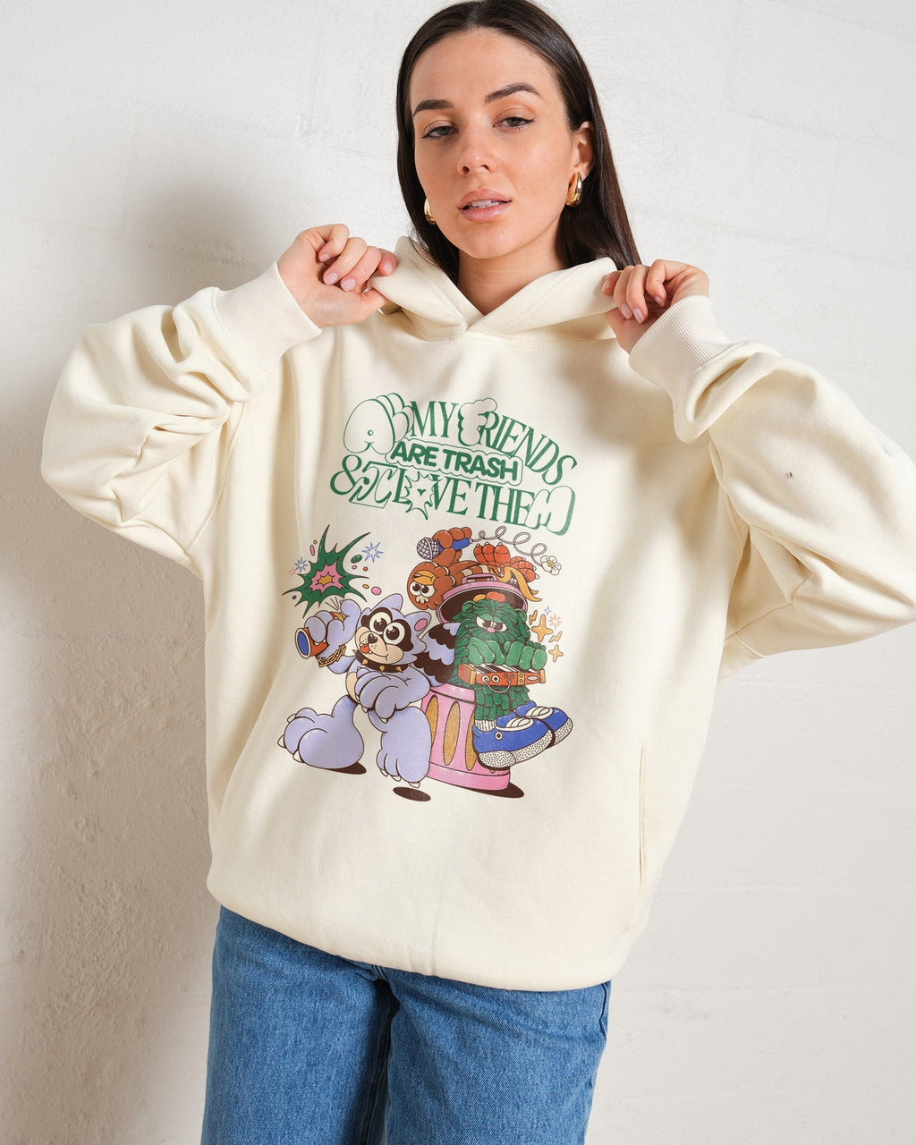 Trash Friends Hoodie product image 1