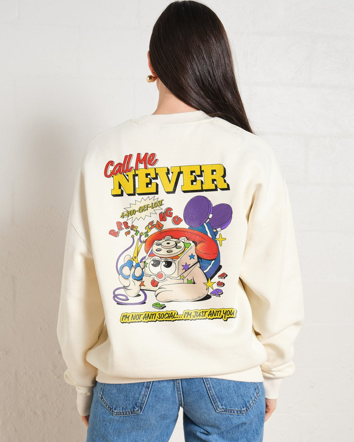 Call Me Never Sweatshirt product image 5