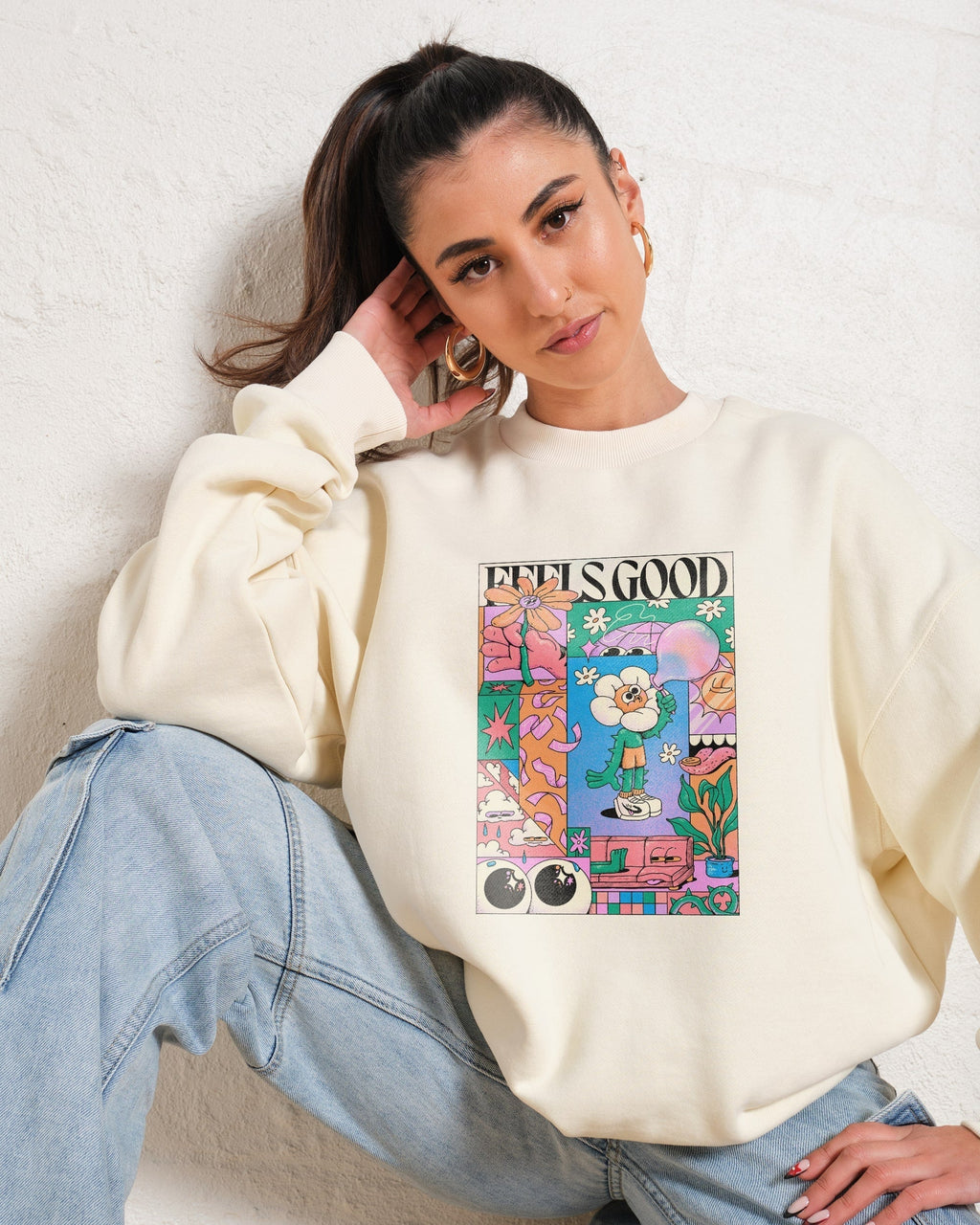 Feels Good Sweatshirt product image 1