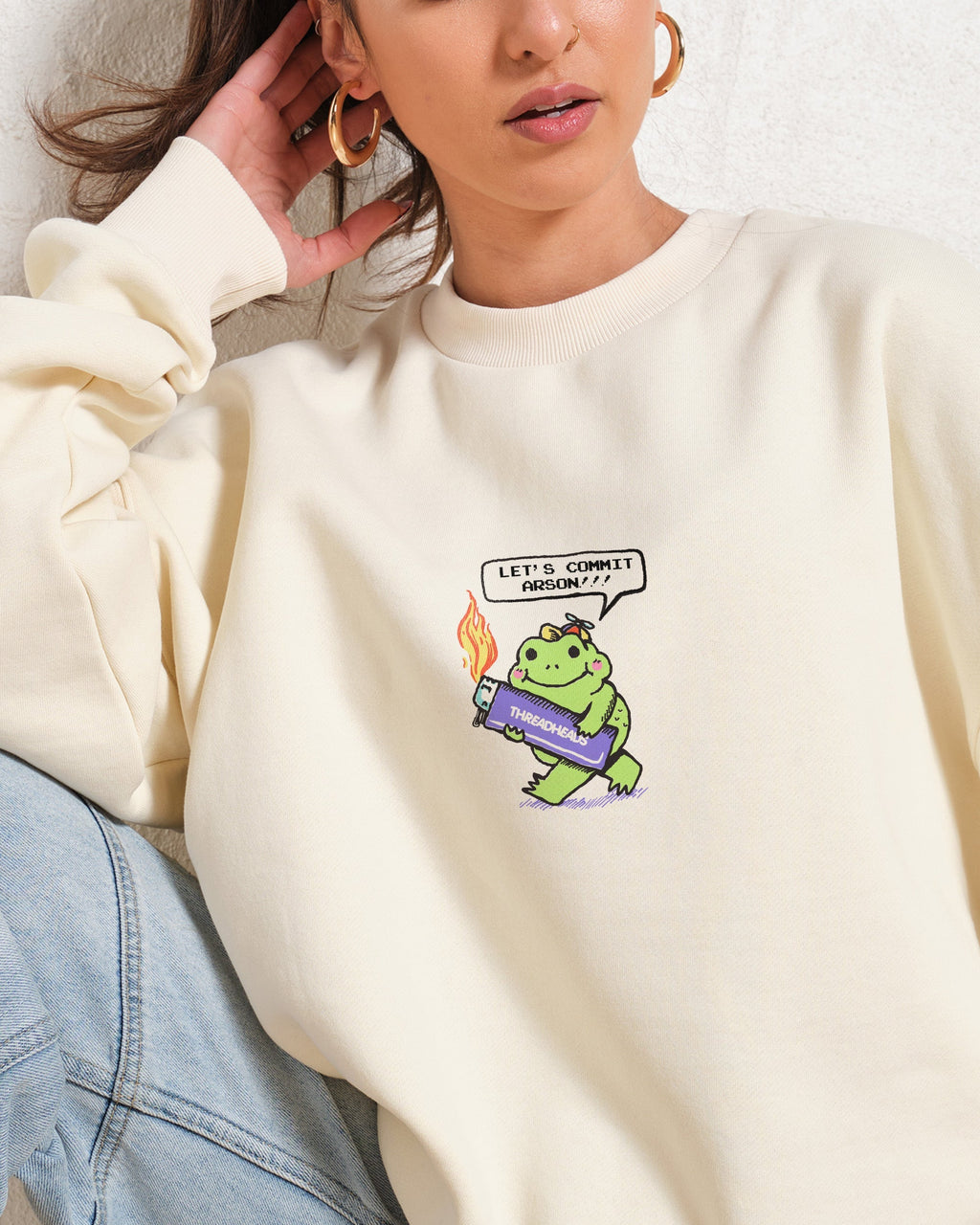 Let's Commit Arson Sweatshirt product image 1