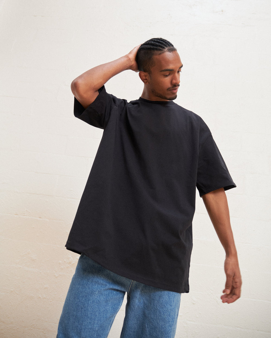 Oversized Tee 2-Pack: Black product image 3