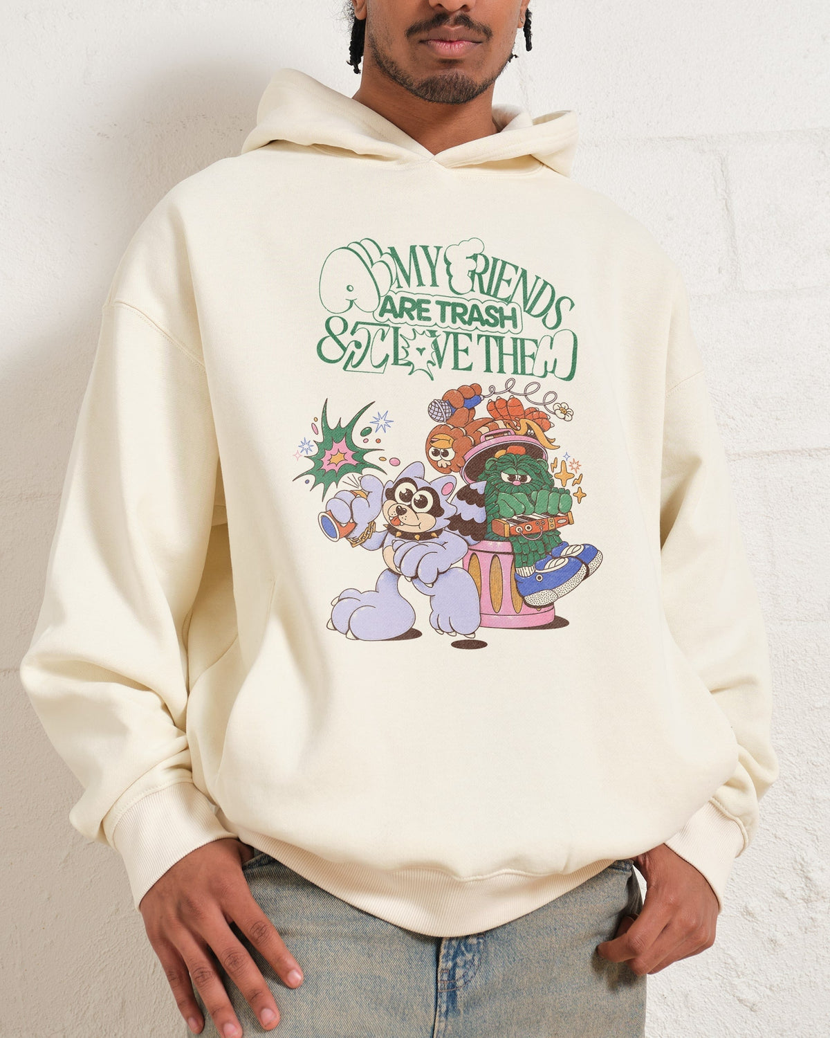 Trash Friends Hoodie product image 2
