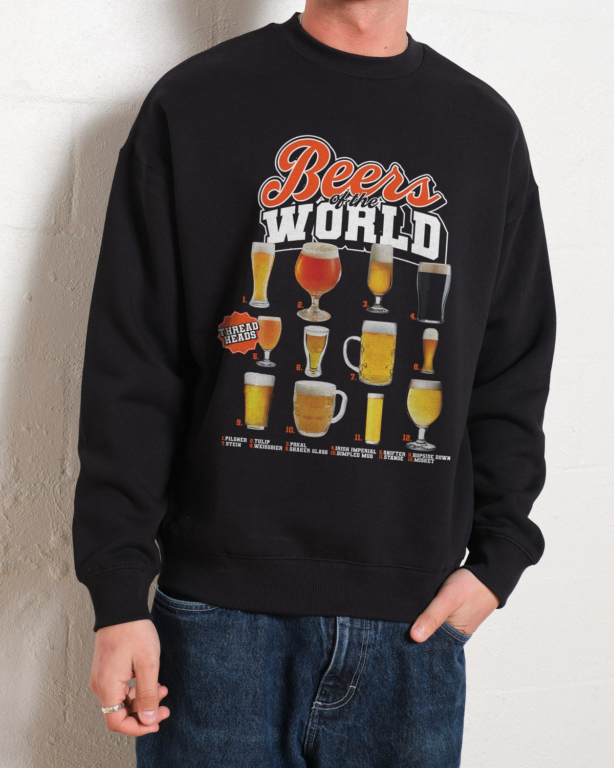 Beers of the World Sweatshirt product image 1