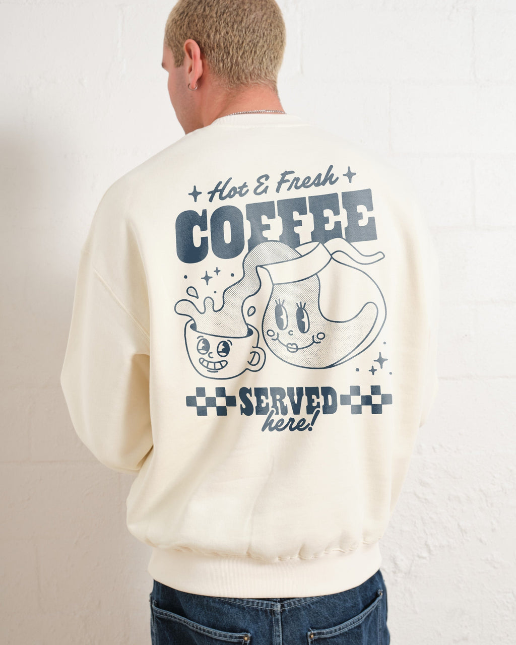 Hot & Fresh Coffee Sweatshirt product image 1