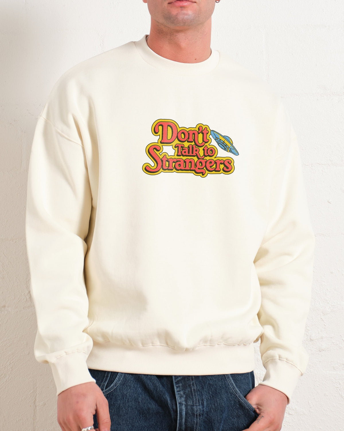 Don't Talk to Strangers Front and Back Sweatshirt product image 8