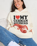 I Love My German Shepherd Hoodie product image 1