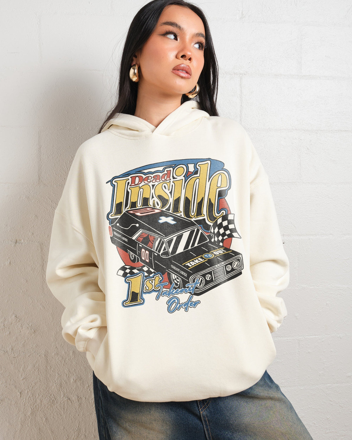Dead Inside Hearse Hoodie product image 1