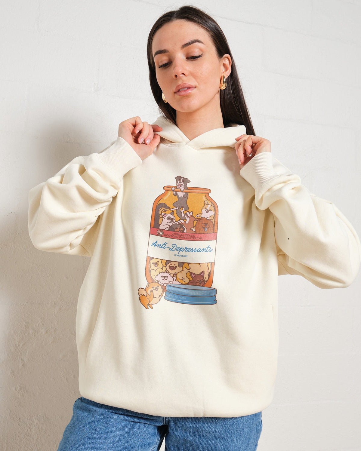 Anti-Depressants Dog Edition Hoodie product image 1