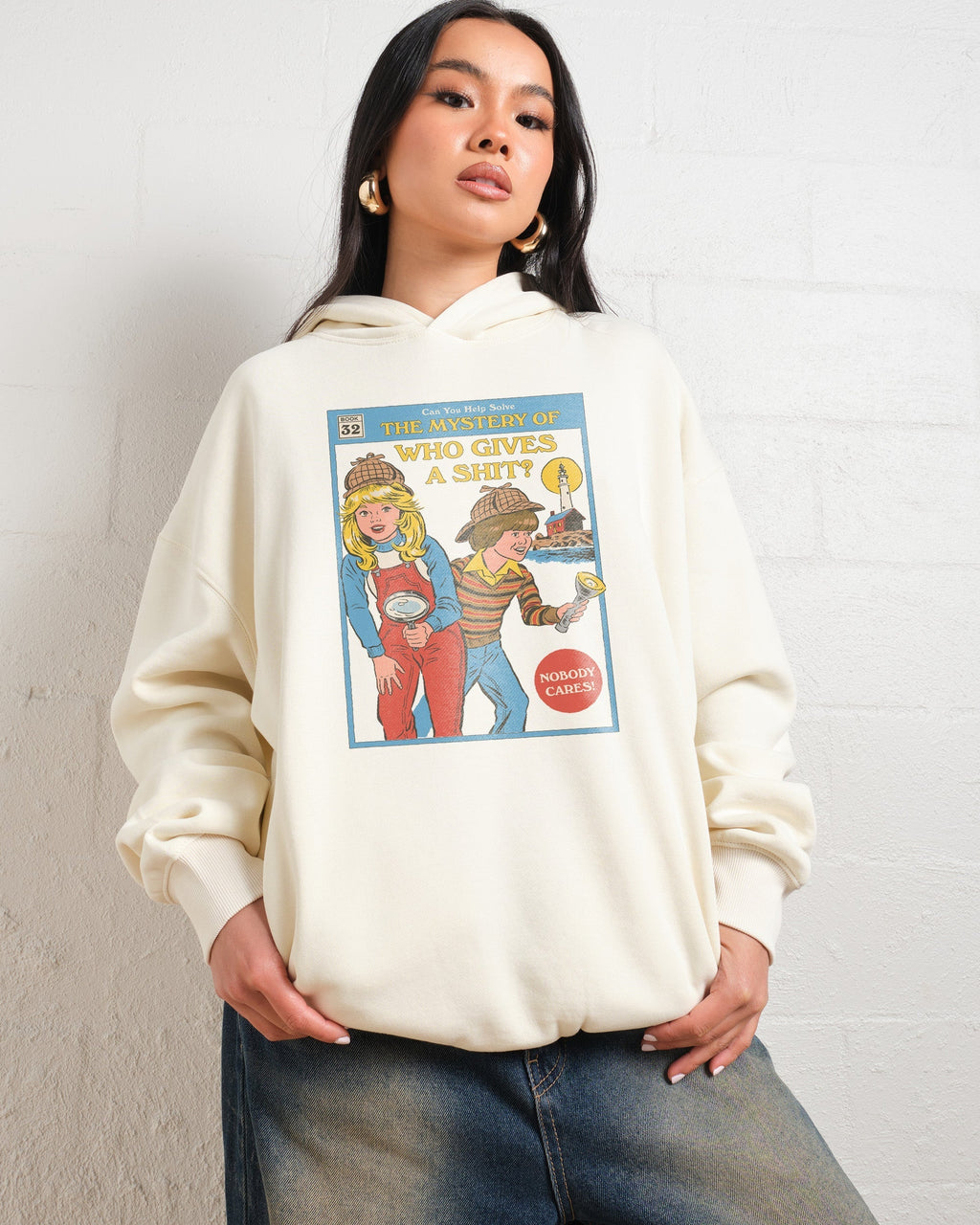 The Mystery of Who Gives a Sh-t Hoodie product image 4