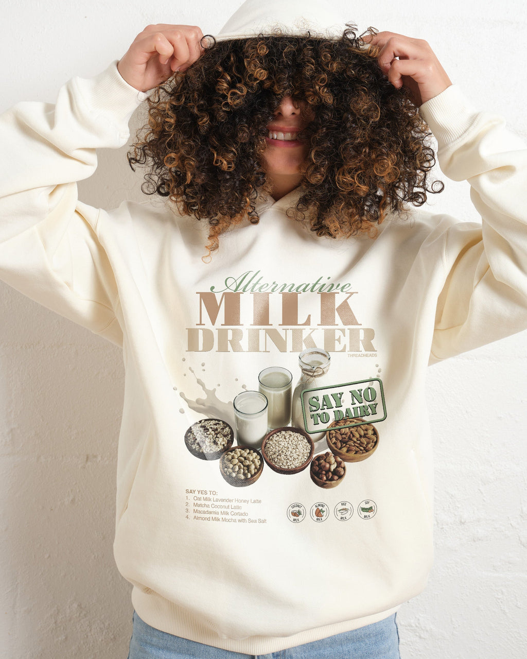 Alternative Milk Drinker Hoodie product image 4