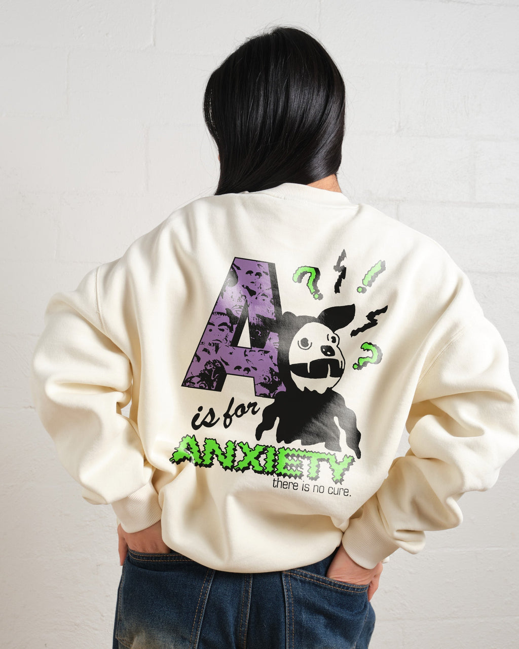 A Is For Anxiety Sweatshirt product image 3