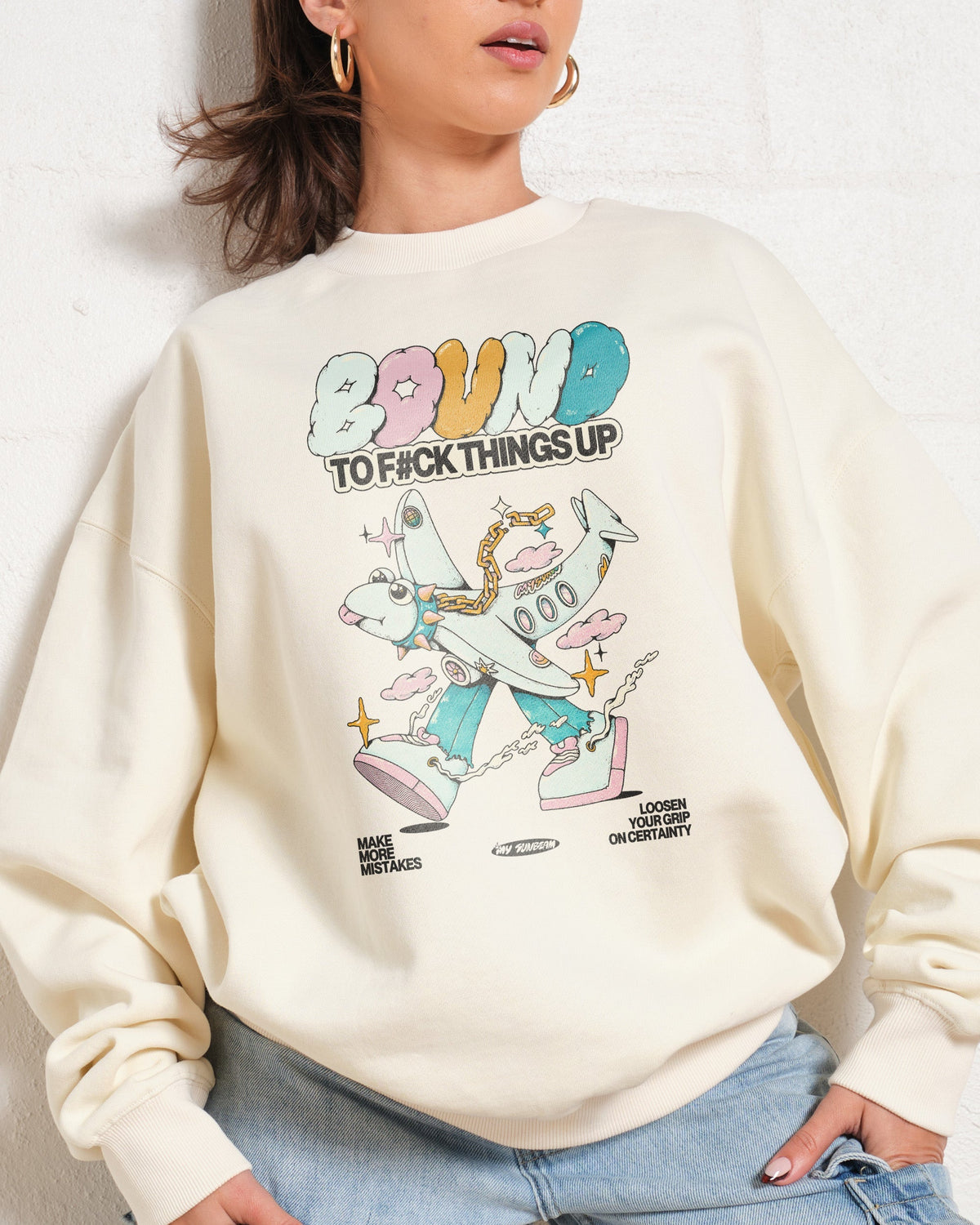 Bound to F#ck Things Up Sweatshirt product image 1