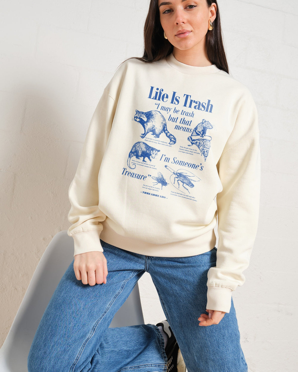 Life Is Trash Sweatshirt product image 1