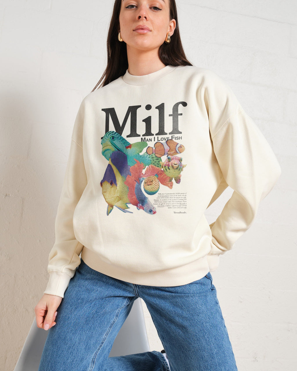 Man I Love Fish Sweatshirt product image 2