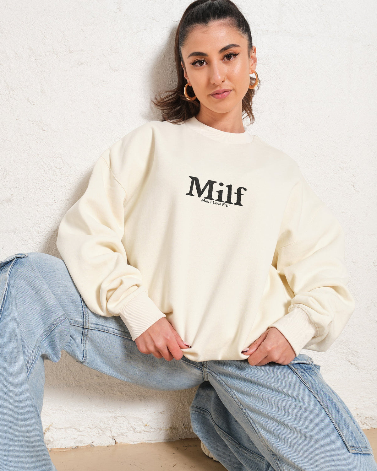 Man I Love Fish Front and Back Sweatshirt product image 2