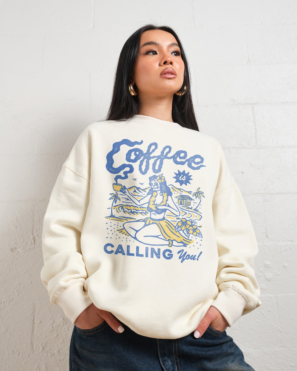 Coffee is Calling You Sweatshirt product image 1