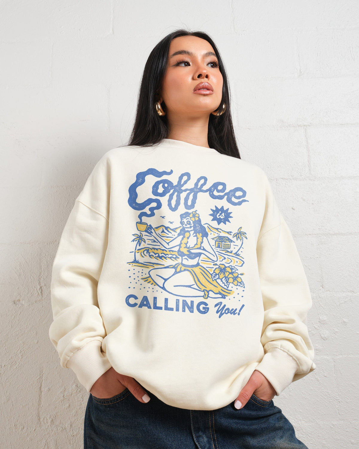 Coffee is Calling You Sweatshirt product image 1