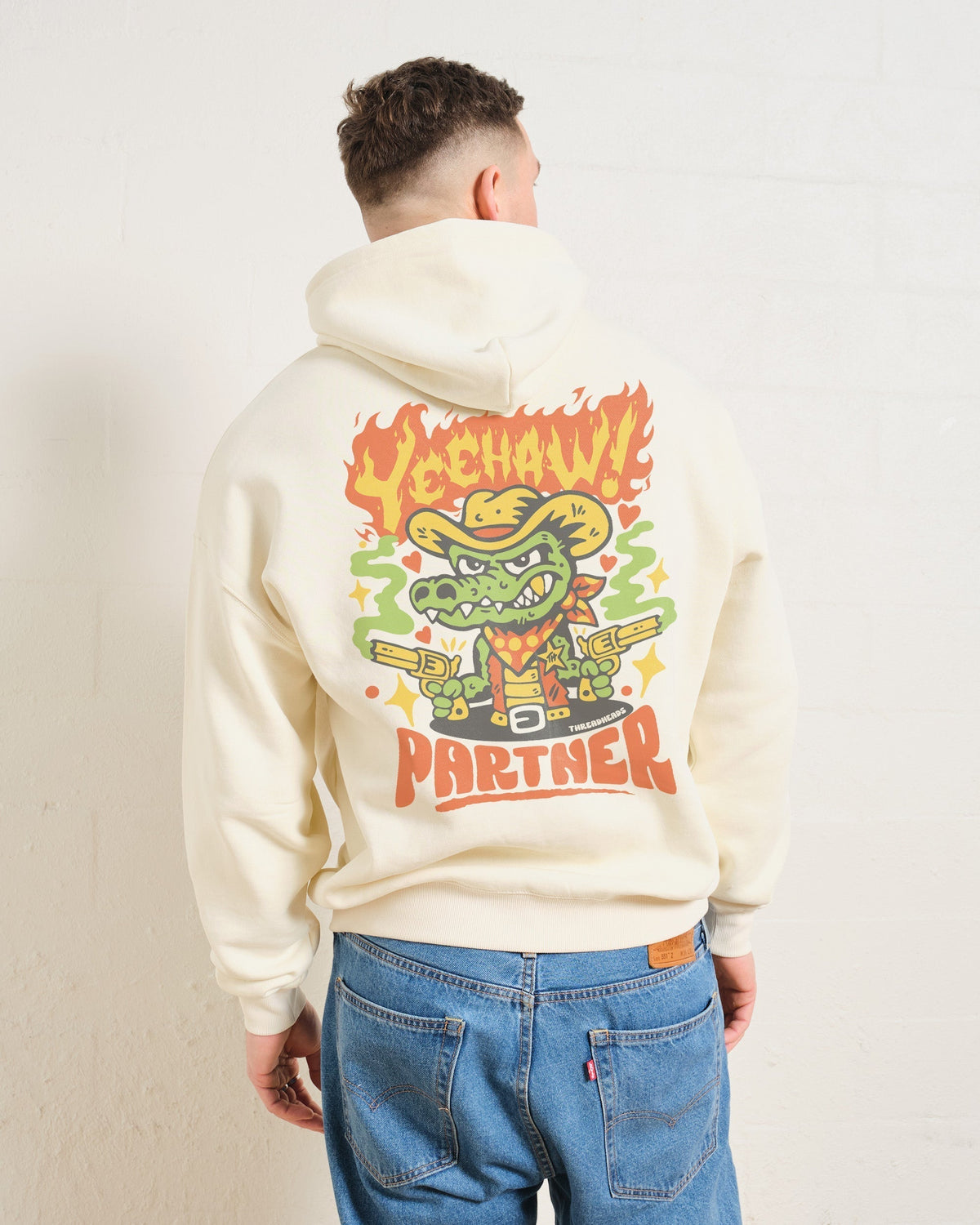 Yee Haw Crocodile Hoodie product image 3
