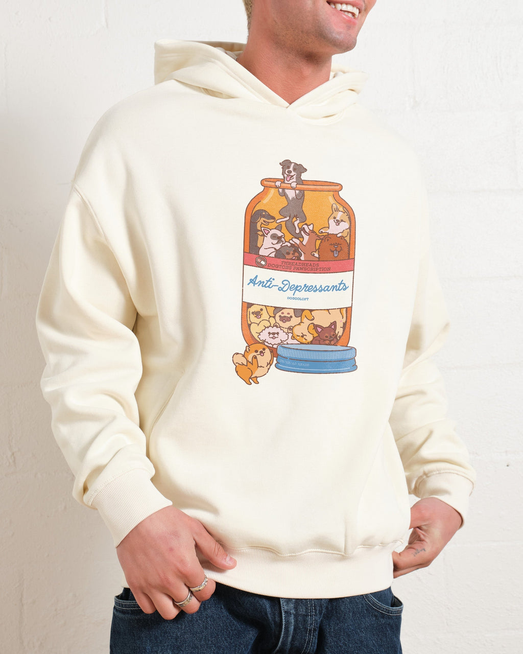 Anti-Depressants Dog Edition Hoodie product image 2