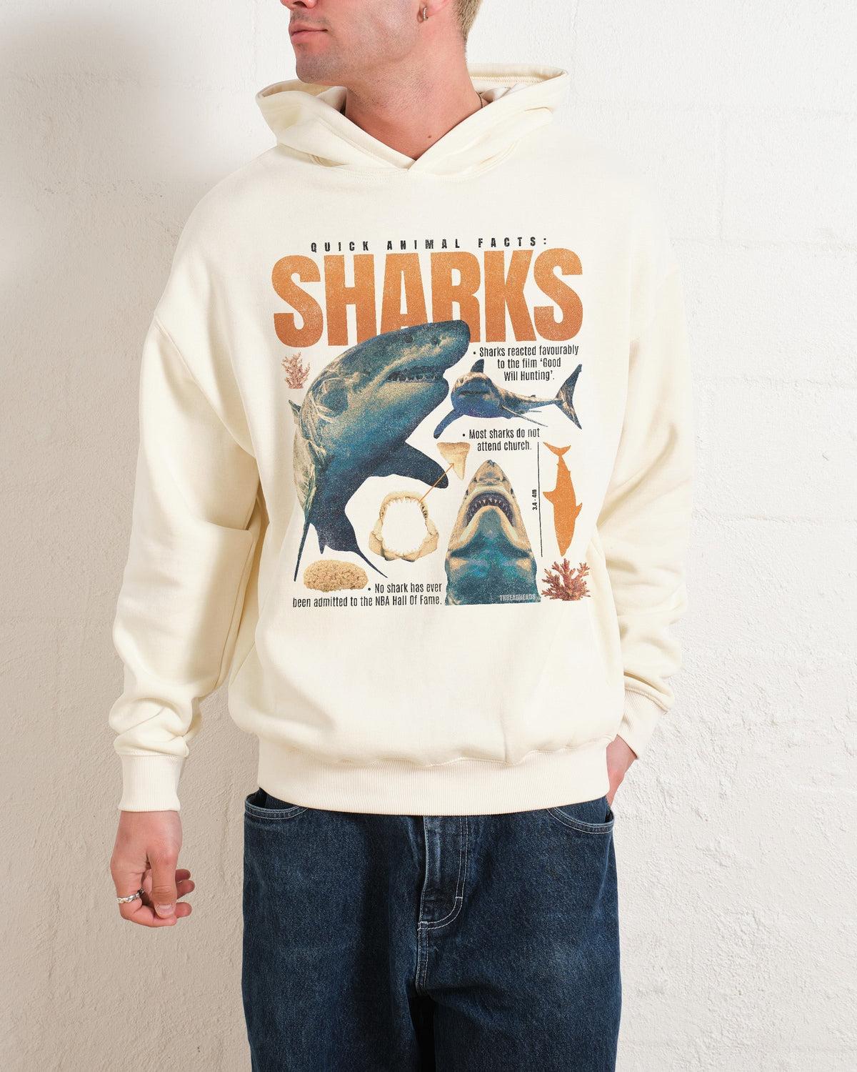 Quick Animal Facts - Sharks Hoodie product image 1