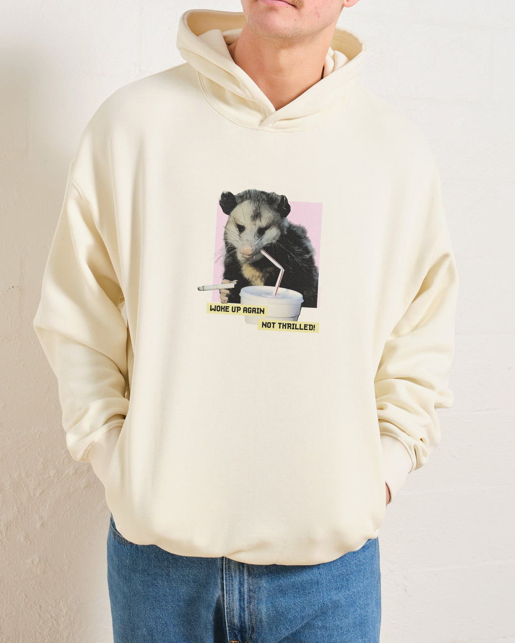 Woke Up Again, Not Thrilled Hoodie product image 6