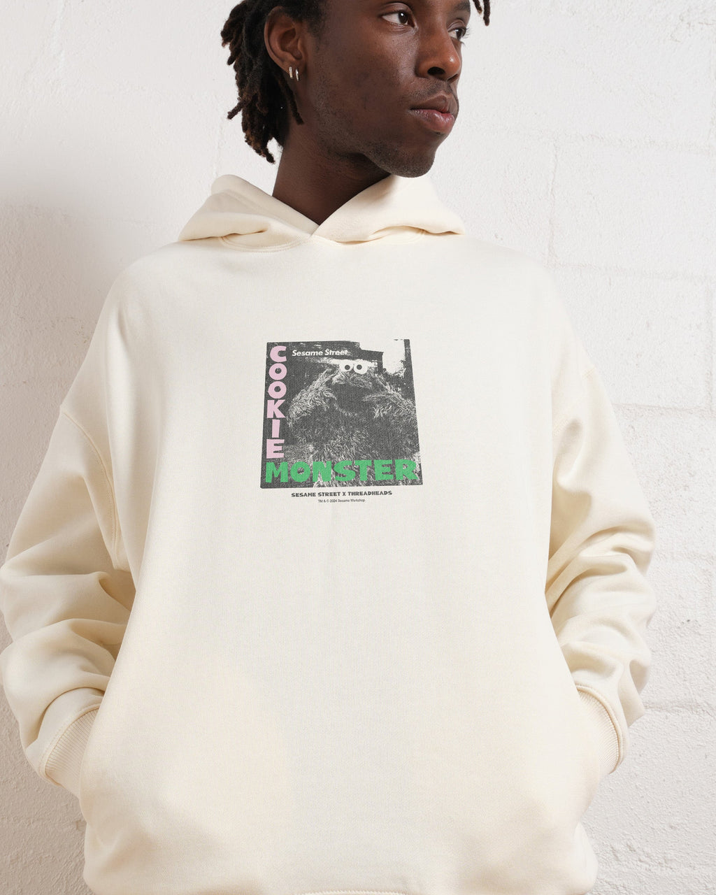 Cookie Monster Calling Hoodie product image 2