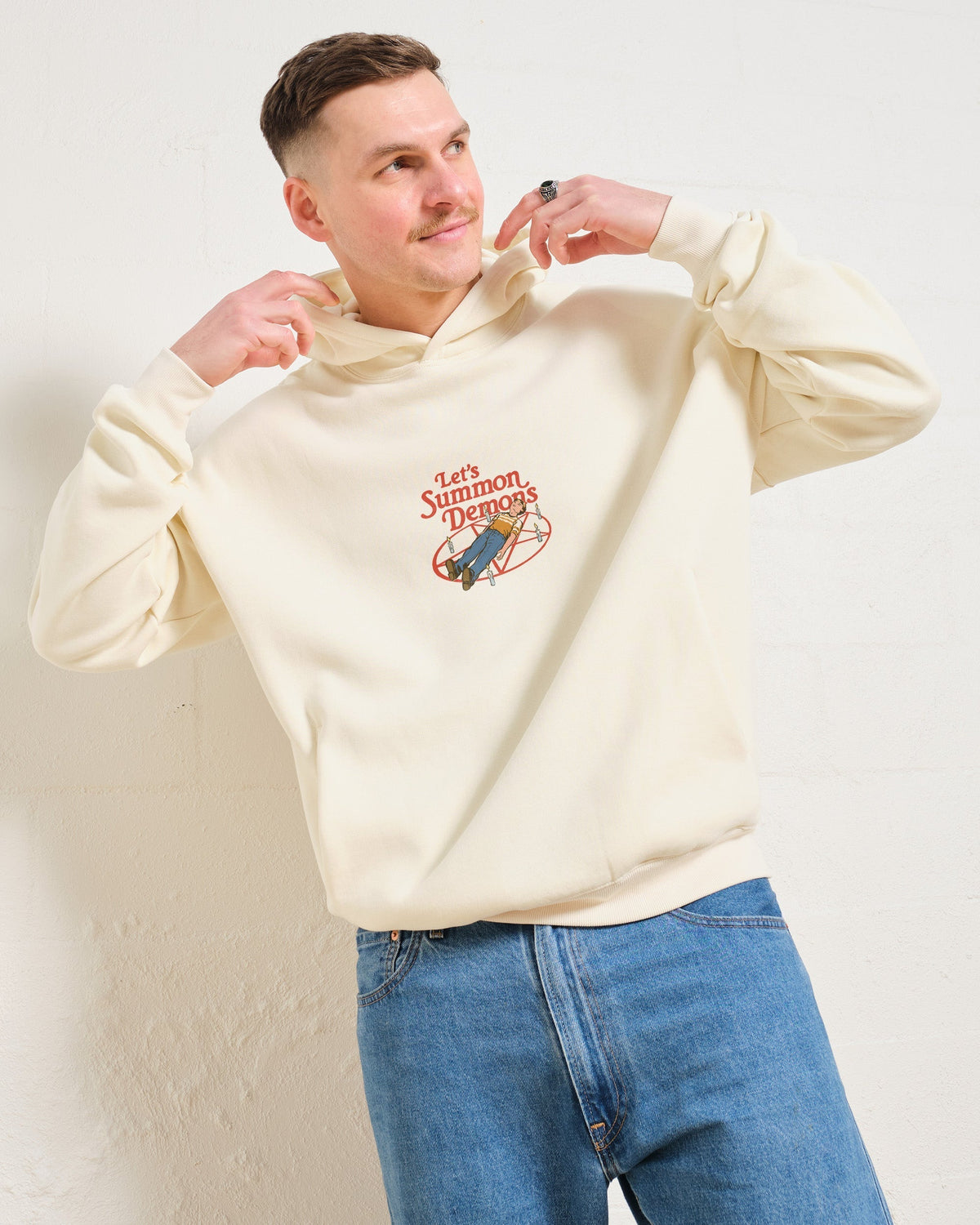 Let's Summon Demons Front and Back Hoodie product image 2