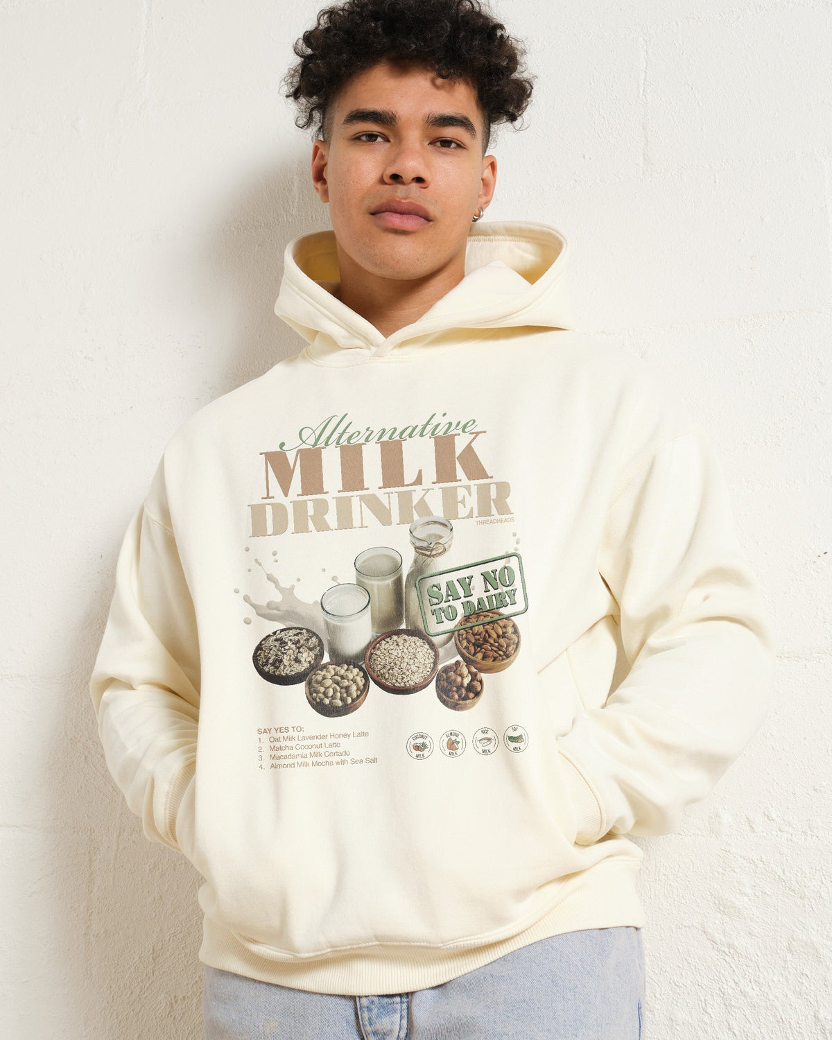 Alternative Milk Drinker Hoodie product image 3