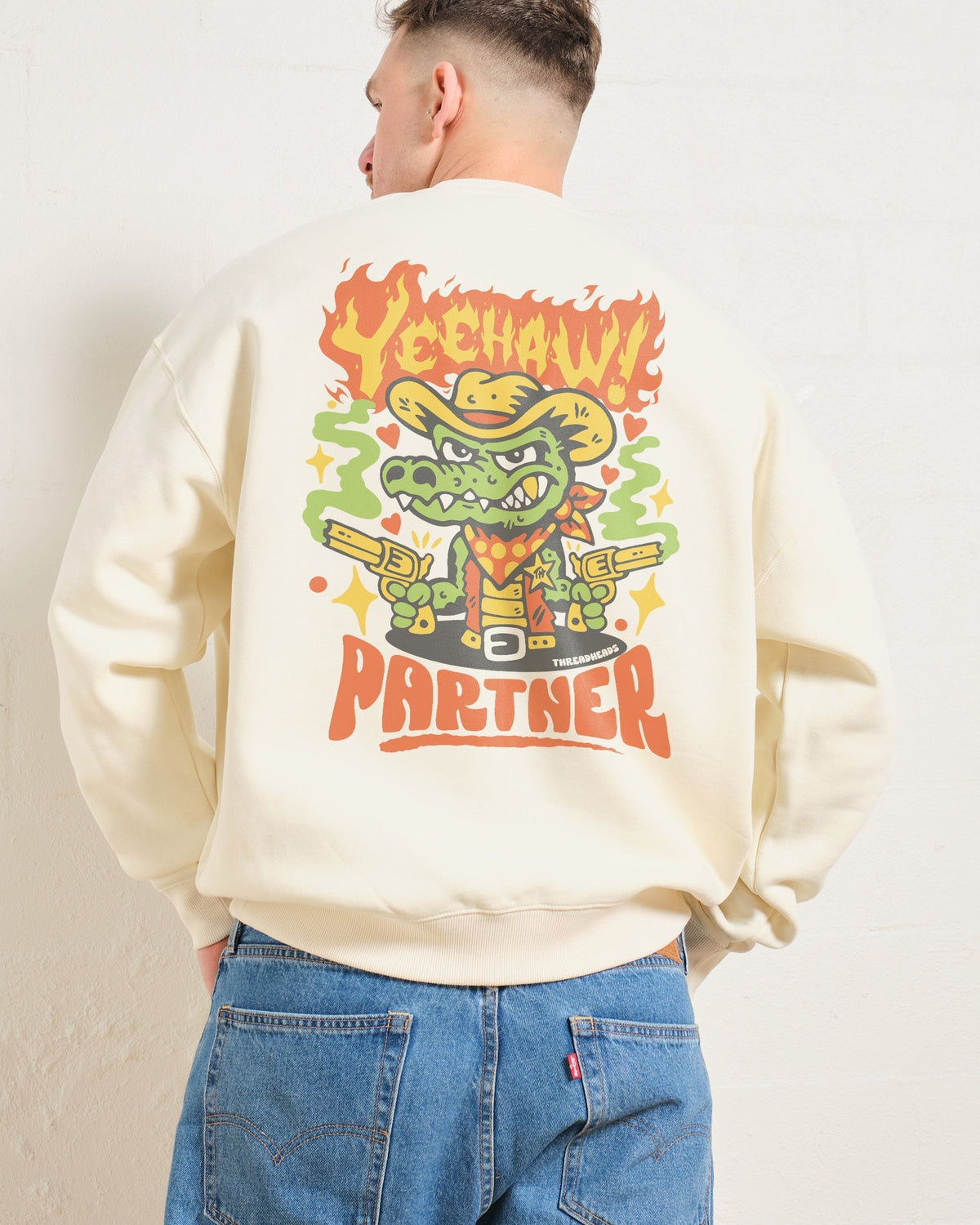 Yee Haw Crocodile Sweatshirt product image 3