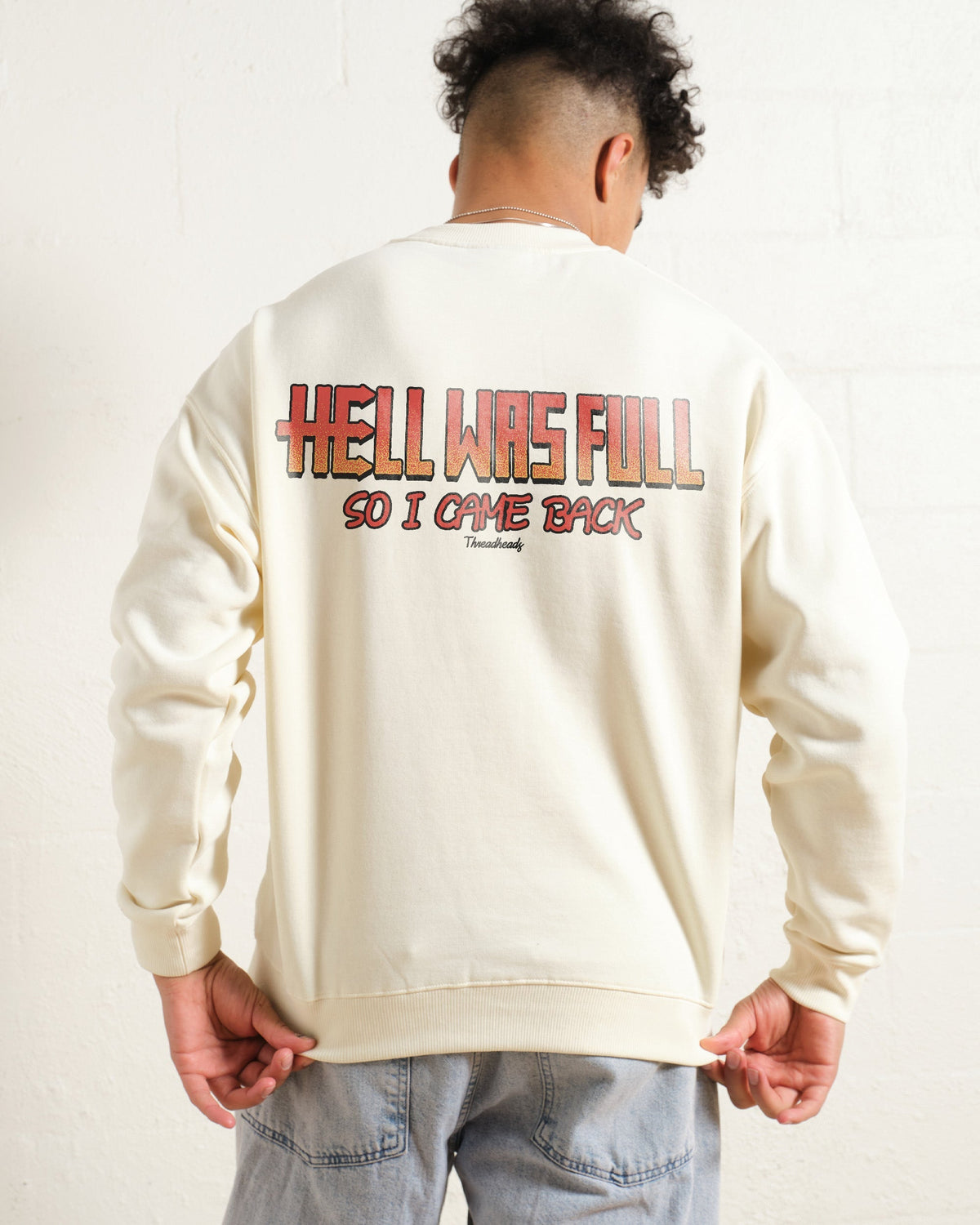 Hell Was Full Sweatshirt product image 6