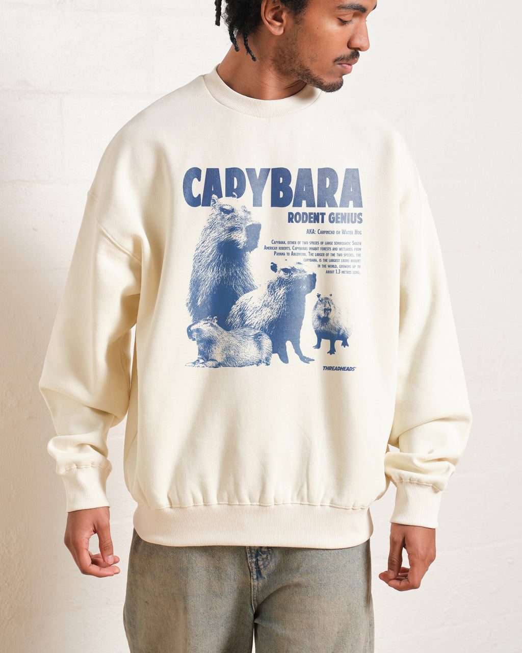 Capybara Rodent Genius Sweatshirt product image 2