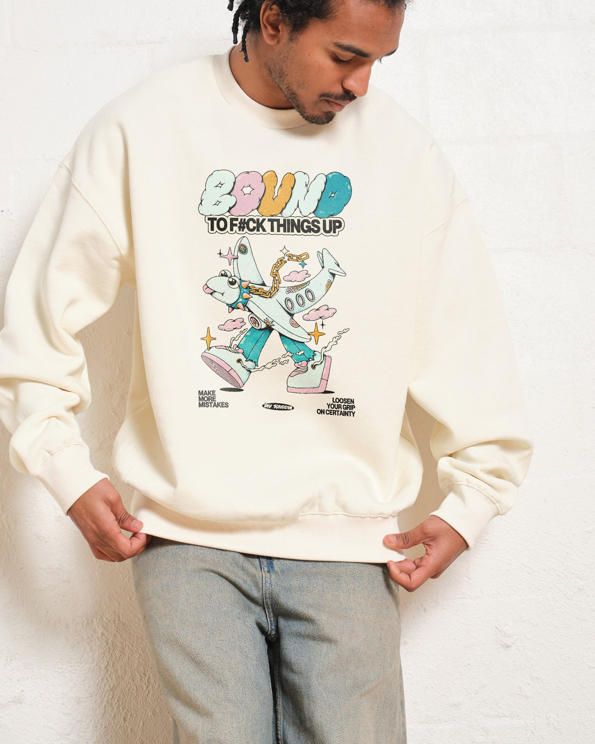 Bound to F#ck Things Up Sweatshirt product image 2