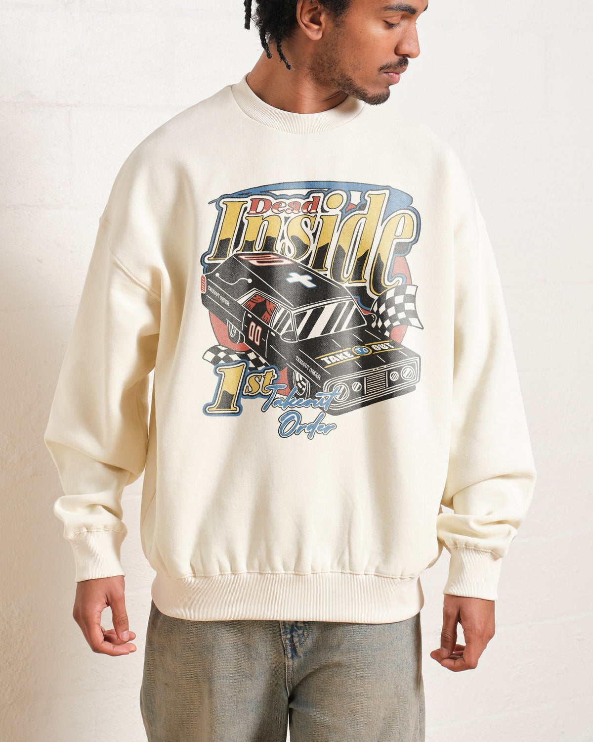 Dead Inside Hearse Sweatshirt product image 1