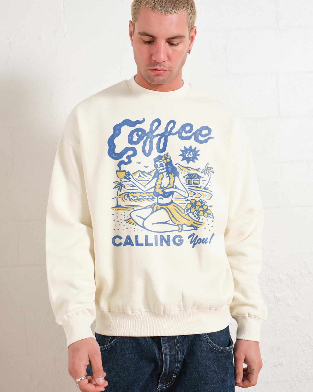 Coffee is Calling You Sweatshirt product image 2